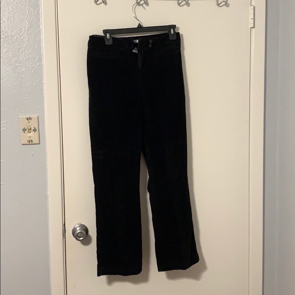 Corduroy, straight leg pants